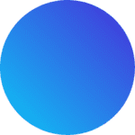 blue background circle